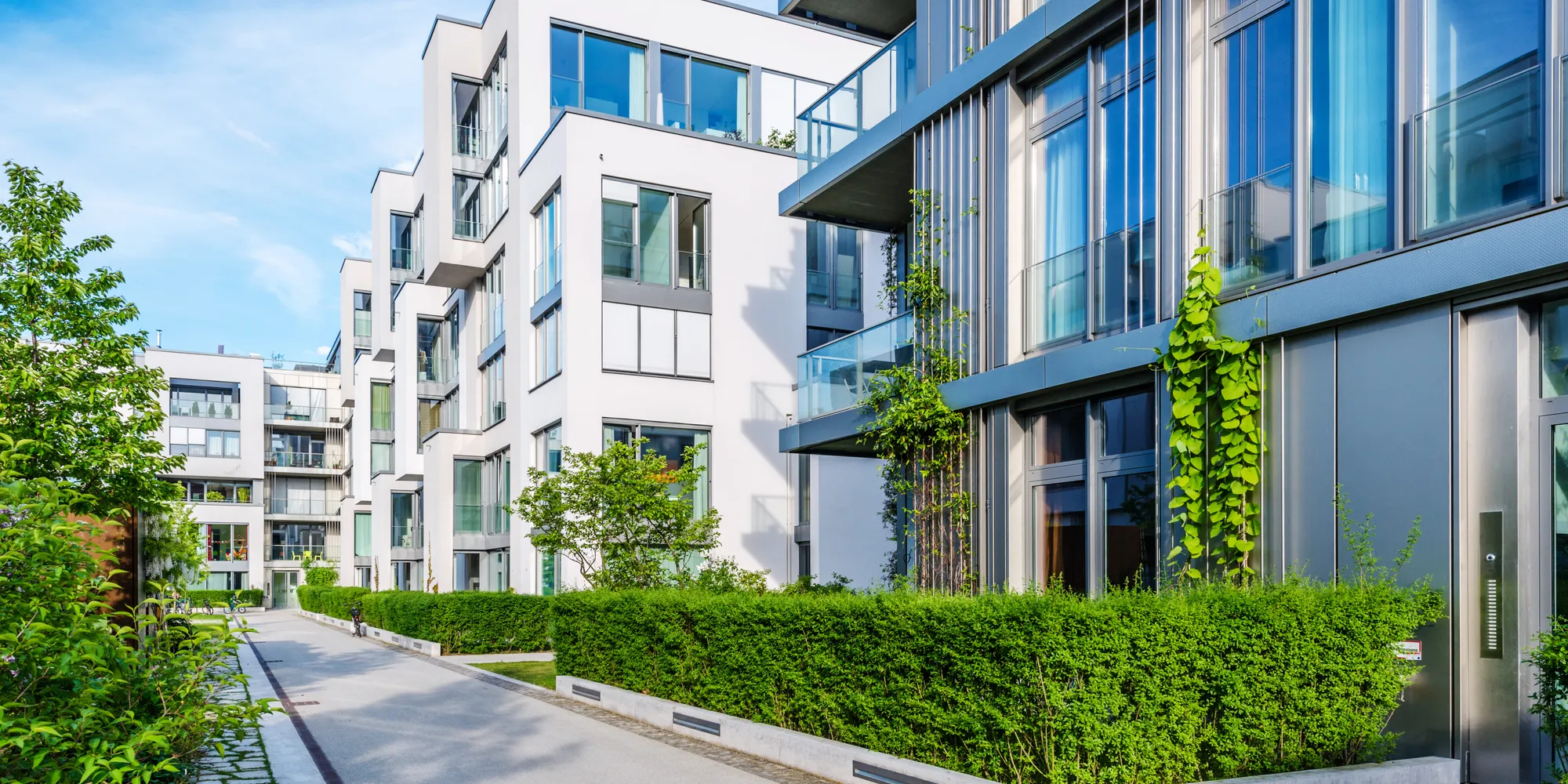 Moderne Wohnanlage in Darmstadt